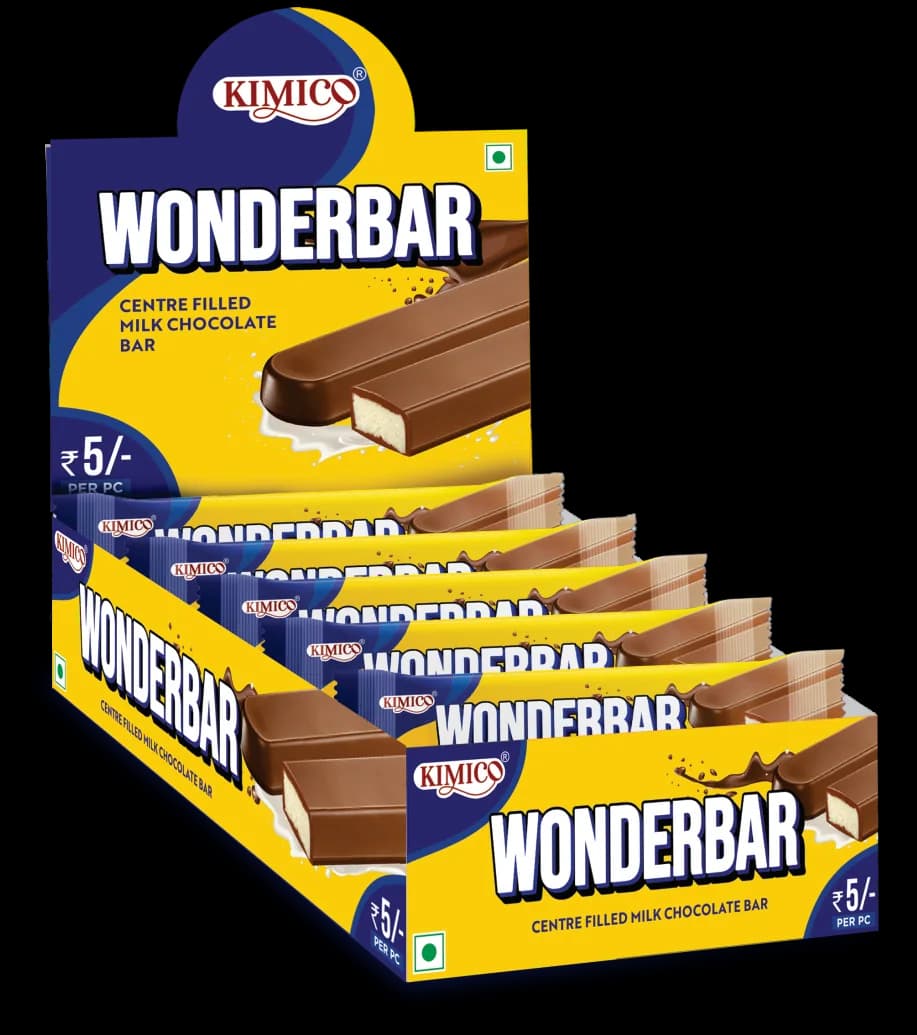 Wonderbar centre-filled milk chocolate display box